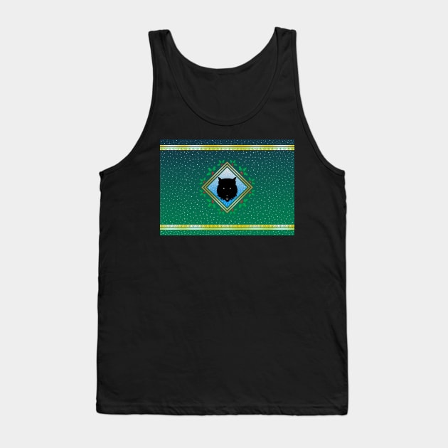 The Wolves Are Running Wildwood Green Fresco Tank Top by Hypnogoria